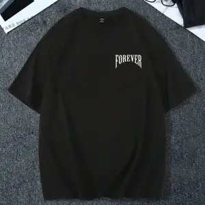 KOD Trend EMRG Erkek Melek Desenli Yuvarlak Yaka Tişört