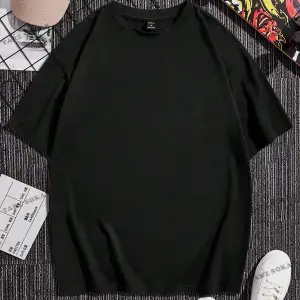 KOD Trend EMRG Men Plus Pamuk Çiçek ve Sloganlı Grafik Tişört