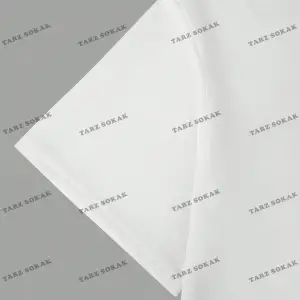 KOD Trend Erkek Baskılı Bol Düşük Omuz Tişört