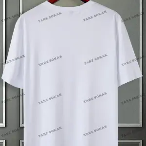 KOD Trend Erkek Çapraz Baskılı Tişört