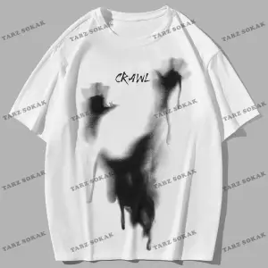 KOD Trend Erkek Harfli Grafik Tişört