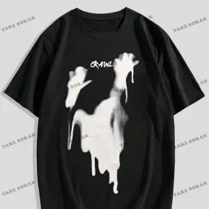 KOD Trend Erkek Harfli Grafik Tişört