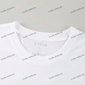 KOD Trend Erkek Japon Harfli ve Çiçek Baskılı Tişört