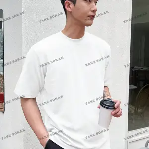 KOD Trend Erkek Katı Yuvarlak Yaka Tişört