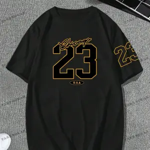 KOD Trend Erkek Mektup Grafikli Tişört