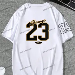 KOD Trend Erkek Mektup Grafikli Tişört