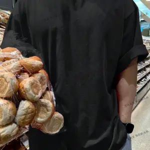 KOD Trend Erkek Pamuk Katı Damla Omuz Tişörtü