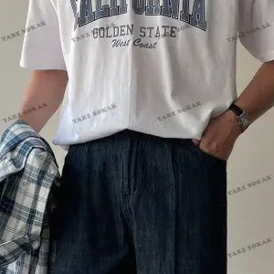 KOD Trend Erkek Pamuklu Harfli Grafik Tişört