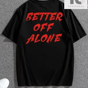 KOD Trend Erkek Sloganlı Grafik Tişört