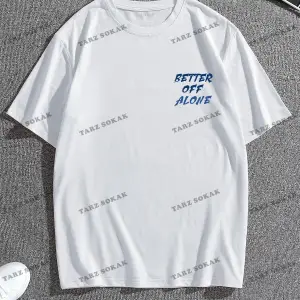 KOD Trend Erkek Sloganlı Grafik Tişört