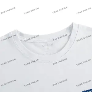 KOD Trend Erkek Sloganlı Grafik Tişört