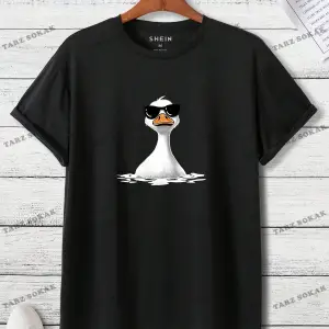 KOD Trend Erkekler Karikatür Grafik Tee