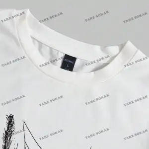 KOD Trend Goth Erkek Sloganlı ve Örümcek Desenli Tişört