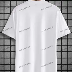 KOD Trend Homme Erkek Çiçek ve Harf Grafikli Tişört