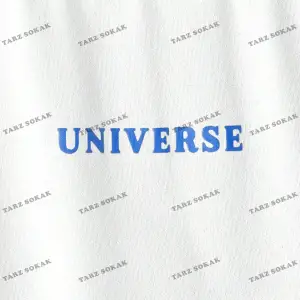 KOD Trend Hypemode Erkek Loose Fit Yuvarlak Yaka Baskılı Örme Tişört