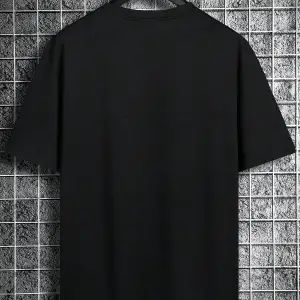 KOD Trend Hypemode Erkek Sloganı ve Gezegen Baskılı Tişört