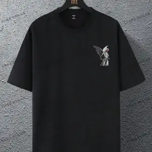 KOD Trend Hypemode Erkek Sloganlı ve Şekilli Grafik Tişört