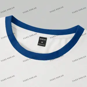 KOD Trend Hypemode Harf Baskılı ve Kontrast Kesimli Renkli Bloklu Erkek Tişörtü