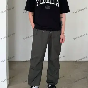 KOD Trend LEGND Erkek Çiçek & Slogan Grafikli Tişört