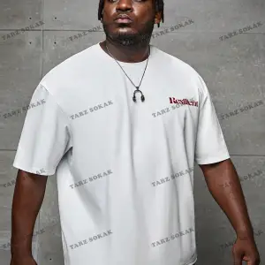 KOD Trend LEGND Erkek Plus Harfli ve Kartal Baskılı Tişört