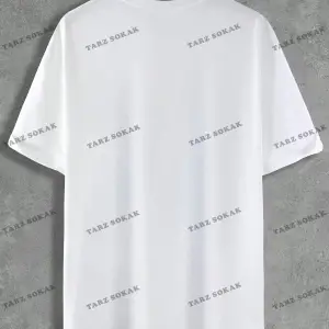 KOD Trend Loose Fit Erkek Düz Renk Yuvarlak Yaka Tişört