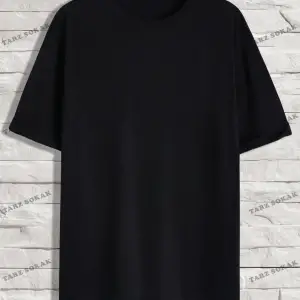 KOD Trend Loose Fit Erkek Düz Renk Yuvarlak Yaka Tişört