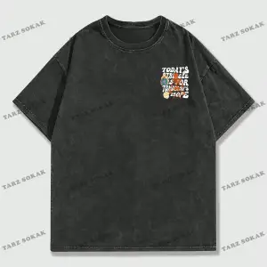 KOD Trend Street Life Erkek Grafik Baskı Yuvarlak Yaka Kısa Kollu Tişört