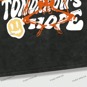 KOD Trend Street Life Erkek Grafik Baskı Yuvarlak Yaka Kısa Kollu Tişört