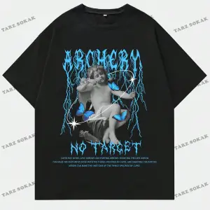 KOD Trend Street Life Erkek Harf ve Şekil Grafikli Tişört