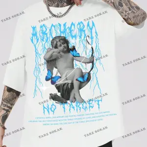 KOD Trend Street Life Erkek Harf ve Şekil Grafikli Tişört