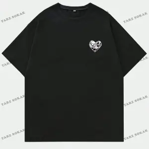 KOD Trend Street Life Erkek Sloganlı Grafik Tişört