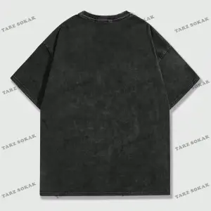 KOD Trend Street Life İlkbahar Yaz Günlük Giyime Uygun Kafatası ve Slogan Baskılı Kısa Kollu Erke