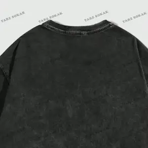 KOD Trend Street Life İlkbahar Yaz Günlük Giyime Uygun Kafatası ve Slogan Baskılı Kısa Kollu Erke