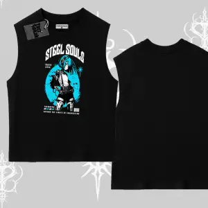 Kolsuz Tshirt Anime Cyberpunk Kız Baskılı