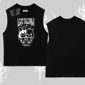 Kolsuz Tshirt Best Friends Forever Baskılı Sevimli Tasarım