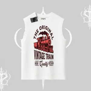 Kolsuz Tshirt Classic Railroad Vintage Train Street Aesthetic