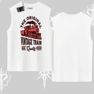 Kolsuz Tshirt Classic Railroad Vintage Train Street Aesthetic