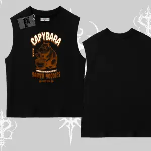 Kolsuz Tshirt Cute Capybara Enjoying Ramen Noodles Artwork