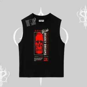 Kolsuz Tshirt Deadly Dreams Skull Redcore Street Manifest