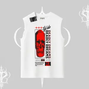 Kolsuz Tshirt Deadly Dreams Skull Redcore Street Manifest