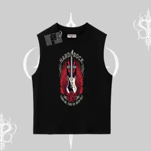 Kolsuz Tshirt Hard Rock Winged Guitar Rebellion