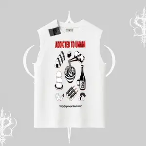 Kolsuz Tshirt Japon Mutfağı Umami Temalı Baskılı