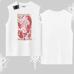 Kolsuz Tshirt Madness Unleashed Anime Girl Baskılı