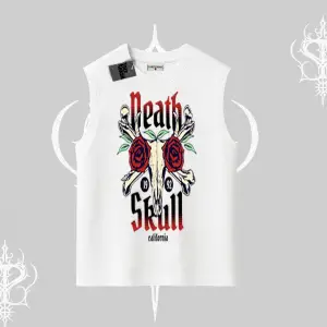 Kolsuz Tshirt Skull & Roses Vintage West Coast Rebellion