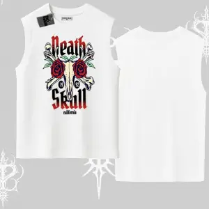 Kolsuz Tshirt Skull & Roses Vintage West Coast Rebellion
