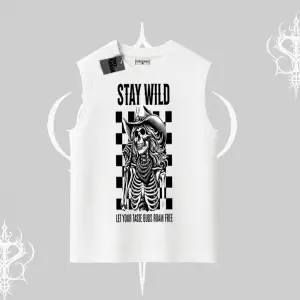 Kolsuz Tshirt Stay Wild Rock Spirit Urban Riot