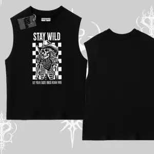 Kolsuz Tshirt Stay Wild Rock Spirit Urban Riot