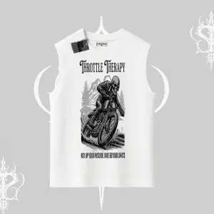 Kolsuz Tshirt Throttle Therapy No Brakes Just Freedom