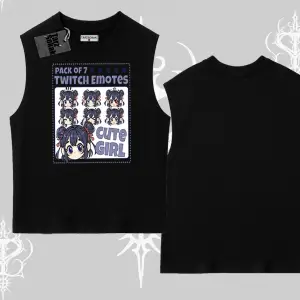 Kolsuz Tshirt Twitch Emotes Cute Girl Anime Expression