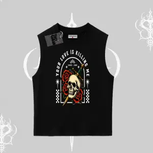 Kolsuz Tshirt Your Love Is Killing Me Dead Romance